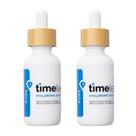 Sérum Timeless Skin Care Ácido Hialurônico 100% Puro 60mL x2