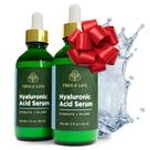 Sérum Tree of Life Beauty, ácido hialurônico, 60 ml, pacote com 2 Sérum Tree of Life Beauty, ácido hialurônico, 60 ml, pacote com 2