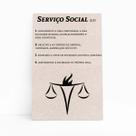 Serviço Social Dicionário Minimalista Quadro Canvas 60x40cm Serviço Social Dicionário Minimalista Quadro Canvas 60x40cm