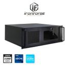 Servidor AlphaBit Ironforge Rack - Intel Xeon E-2124, RAM 128GB NON-ECC, SSD 3.8TB DC600M, Fonte 850W Plus Gold