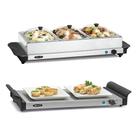 Servidor de Buffet Elétrico Bella Triple - 4,5L com Bandeja de Aquecimento