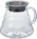 Servidor de café Hario V60 Glass Range 800 ml à prova de calor transparente