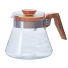 Servidor de café Hario V60 Olive Wood 600mL