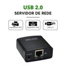Servidor De Impressão Usb 2.0 Network Lpr Print Server WL-NU72P11 Wavlink
