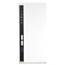 Servidor Nas Storage QNAP TS233 2Baias ARM CortexA55 2.0GHz QuadCore 2GB DDR3 1 x Gigabit Ethernet Branco TS233