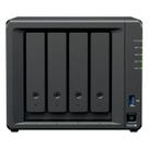 Servidor Nas Synology DiskStation DS925+ AMD Ryzen V1500B 4 Baias - Preto