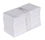 Servilletas de Tela para Cena Ramanta Home 100% Algodón 45x45 cm Juego de 12 Servilletas de Tela para Cena Ramanta Home 100% Algodón 45x45 cm Juego de 12