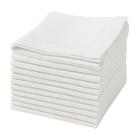 Servilletas de Tela Ramanta Home Paquete de 12 46x46 cm Algodón Blanco Servilletas de Tela Ramanta Home Paquete de 12 46x46 cm Algodón Blanco