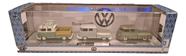 Set 1960 Vw Kombi Double Cab Truck 1:64 M2 Machines
