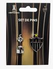 Set 2 pins oficial conmebol atlético mineiro
