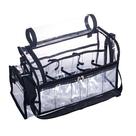 Set Bag para maquiador Remobia Hicol em PVC transparente