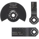 Set Basico Omt Para Madeira 3 Pzs - Bosch 2608662343000 Set Basico Omt Para Madeira 3 Pzs - Bosch 2608662343000