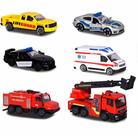 Set c/6 Miniaturas Serie S.O.S Cars Majorette 1/64