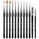 Set de 12 pinceles miniatura Blablaovy para detalles