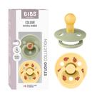 Set de 2 Chupetes BIBS Studio Libre de BPA Talla 1