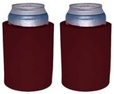 Set de 2 Enfriadores de Latas Coolie Junction de Espuma Gruesa 12 oz Borgoña