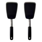 Set de 2 espátulas flexibles grandes de silicona OXO Good Grips