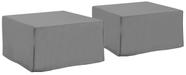 Set de 2 Fundas Impermeables para Muebles de Exterior Crosley en Gris Set de 2 Fundas Impermeables para Muebles de Exterior Crosley en Gris