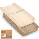 Set de 2 fundas para cambiador KeaBabies 81x41 cm viscosa de bambú