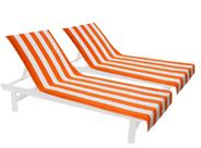 Set de 2 Fundas para Sillón de Piscina COTTON CRAFT de Algodón Terry