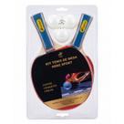 Set de 2 raquetes + 3 bolas de ping pong 25.5*15*0.7cm