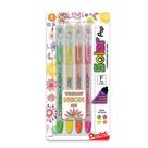 Set de 4 bolígrafos de gel Pentel Solar Pop Neon de trazo fino 0.6 mm
