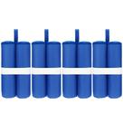 Set de 4 bolsas de arena MOOCY azules para pesos de toldo, de alta resistencia