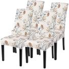 Set de 4 Fundas Elegantes Blossom para Sillas de Comedor SearchI