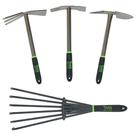 Set de 4 herramientas de mano para jardín Yard Butler Terra Tuff
