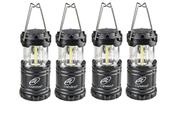 Set de 4 Linternas LED Portátiles para Camping Lightahead