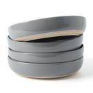 Set de 4 tazones famiware Milkyway 33 oz Gris Oscuro 21 cm