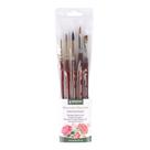 Set de 5 pinceles sintéticos Princeton para acuarela floral