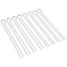 Set de 8 Pinchos Dobles para Parrilla Weber
