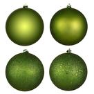 Set de Adornos Vickerman 4" Verde Enebro con 4 Acabados y 12 Adornos Set de Adornos Vickerman 4" Verde Enebro con 4 Acabados y 12 Adornos