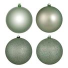 Set de Adornos Vickerman de 16 Bolas en Acabados Frosty Mint Verde Menta