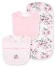 Set de Babero y Paño para Eructar Little Me de Algodón, 3 Piezas