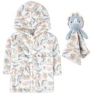 Set de Bata de Baño y Manta Lovey Minky para Bebés