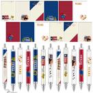 Set de Bloc de Notas y Bolígrafo Gilprop Texas 24 Piezas Multicolor 10x7 cm