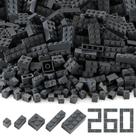 Set de Bloques de Construcción Feleph 260 Piezas Gris Azulado Oscuro