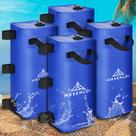Set de bolsas de peso con agua para carpa 100 kg Mrsenloi azul 25L