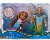 Set De Bonecas Ariel E Rei Tritao A Pequena Sereia Sunny