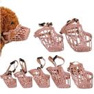 Set de Bozales para Perro DBHappy de Plástico Ajustable Antimordedura 7 piezas