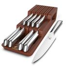 Set de Cuchillos imarku de 10 Piezas en Acero Inoxidable Japonés con Bloque para Cajón