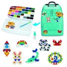 Set de Cuentas para Manualidades Aquabeads Deluxe Mochila con 1000 Cuentas
