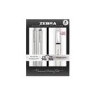 Set de Escritura Premium de Acero Zebra Pen PM-701, Paquete de 3