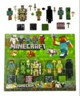 Set De Figuras De Ação Zuzu Toys Minecraft Minecraft Steve
