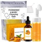 Set de lavado y cuidado de cúrcuma Regpem con jabón, almohadillas y aceite Set de lavado y cuidado de cúrcuma Regpem con jabón, almohadillas y aceite