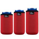 Set de Mangas para Latas WK IEASON de Neopreno 355mL y 473mL en Rojo