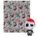 Set de Manta Northwest The Nightmare Before Christmas 40x50 Set de Manta Northwest The Nightmare Before Christmas 40x50