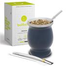 Set de Mate con Pava Balibetov en Acero Inoxidable de Doble Pared